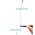 50pcs Silicone Jumper Wire (26AWG, High Temperature Resistant) | 102062 | Accessories by www.smart-prototyping.com